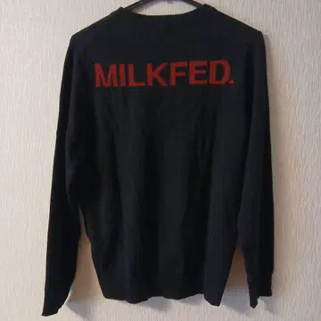 MILKFED. 블랙 니트