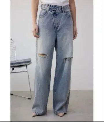 AZUL DENIM 데미지 랩 데님