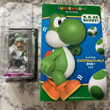 미개봉 루이지 맨션 2 루이지 피규어 & 요시 피규어