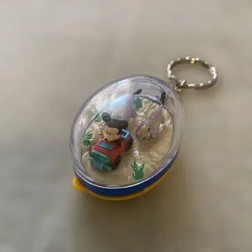 미키 미니어처 키링 포켓 밤 사이