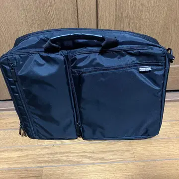 산와서플라이 Grid-Face 비즈니스 백 블랙