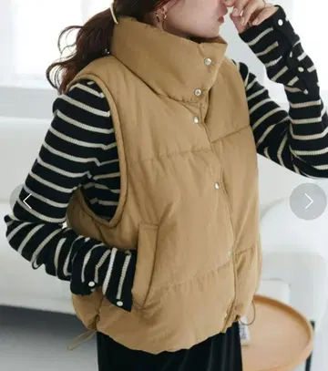 Discoat 충전솜 숏 베스트 다운 베스트 충전솜 베스트