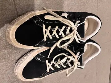 컨버스 원스타 블랙 24.5cm 여성용