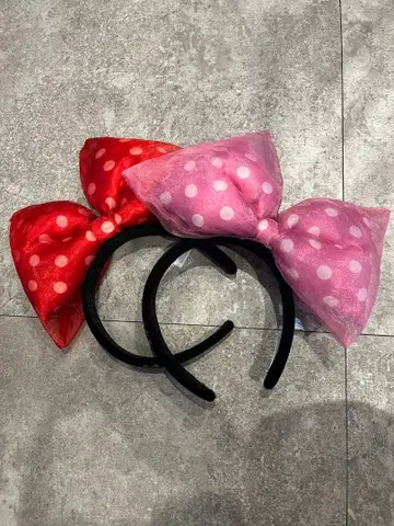 디즈니랜드 미니 머리띠 2개 세트