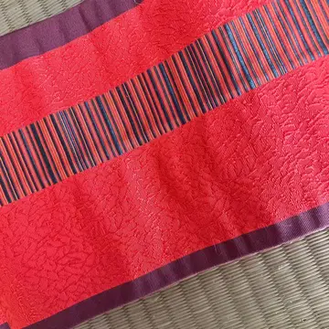 니시무라 직물 하카타 반폭 오비 순수 실크