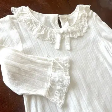 PINK HOUSE 프릴 티셔츠