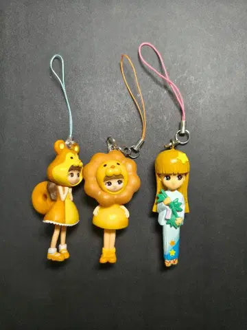 리카짱 스트랩 3개 세트