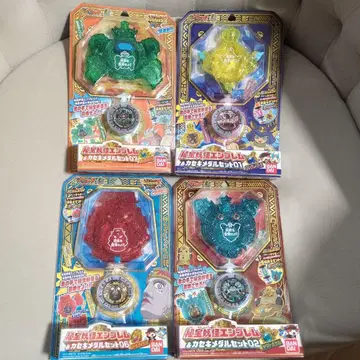 요괴워치 비보요괴 엠블럼 4개 세트