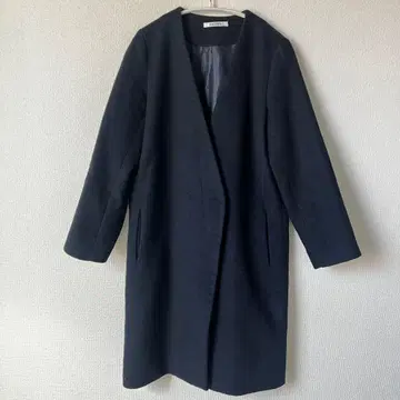RADIATE 노카라 코트 네이비 사이즈 38