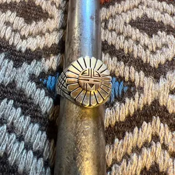 Gary&Elsie yoyokie sunface k14ring HOPI