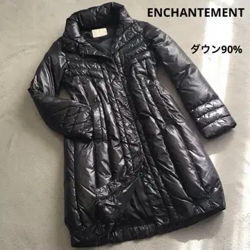 ENCHANTEMENT 고급 다운 90% 롱 자켓
