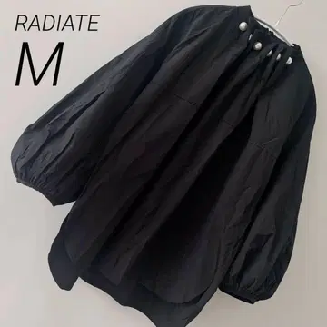 RADIATE 라디에이트 펄 블라우스 블랙 M