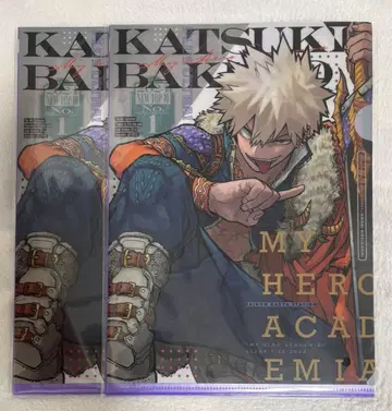 최강 점프 최강 가챠 히로아카 클리어 파일 바쿠고 카츠키 2점