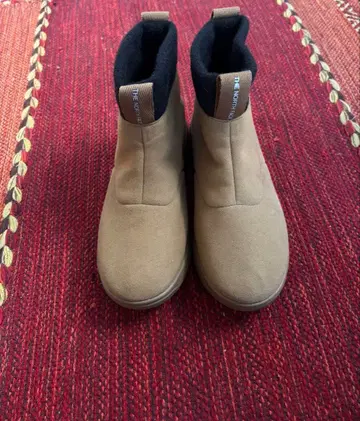 THE NORTH FACE 베이지 숏부츠