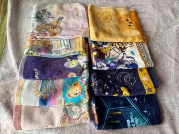 디즈니 타월 손수건 9개 세트