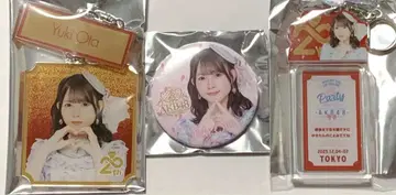 AKB48 무도관 SPECIAL 복권 오타 유키 키링 3개 세트