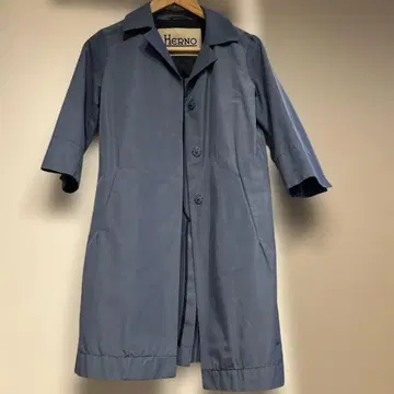 Herno 그레이 트렌치코트 반팔 새상품급