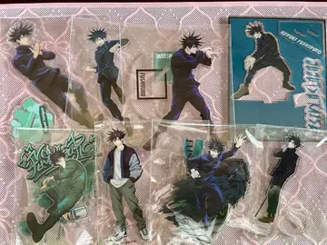 주술회전 후시구로 메구미 아크릴 스탠드 8개 묶음 판매