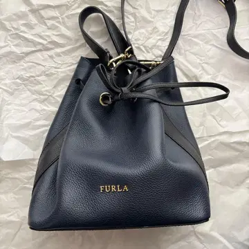 FURLA 훌라 코스탄자 핸드백 복조리형 네이비 계열