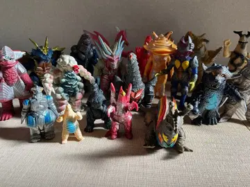 울트라 괴수 고질라 소프트 비닐 피규어 묶음 판매 20체