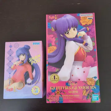 란마 1/2 샴푸 피규어 2점 묶음 판매