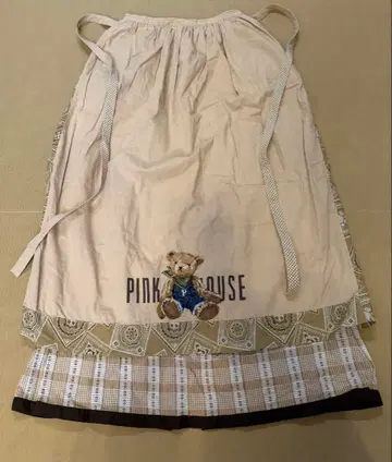 PINK HOUSE 롱 스커트 베이지