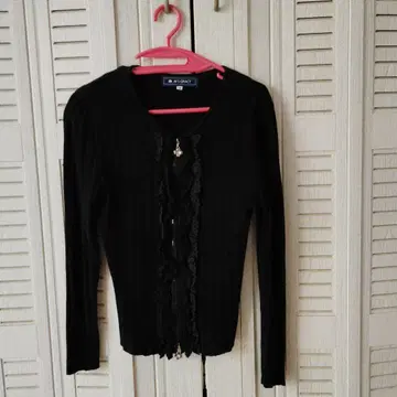 M'S GRACY 블랙 가디건 38