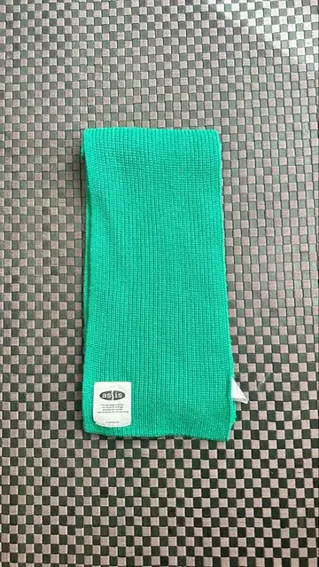 Ciaopanic 그린 니트 머플러 포인트 컬러