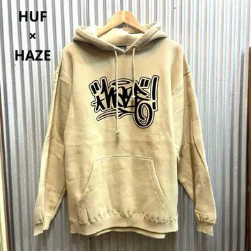 미사용 HUF x HAZE 후드티 트레이닝복 그래피티 M