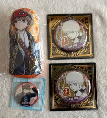 은혼 3년 Z반 긴파치 선생님 오키타 4점 세트