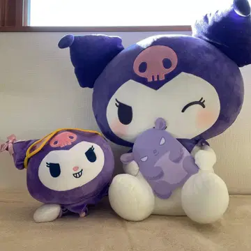 쿠로미 봉제 인형 세트 새상품급