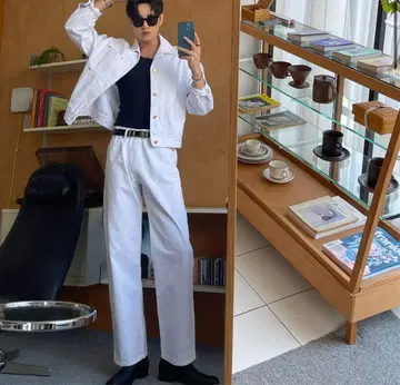 한국 데님 팬츠