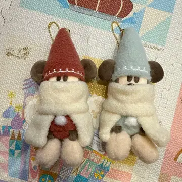 디즈니 크리스마스 2025 릴린린 인형 배지 바 2종