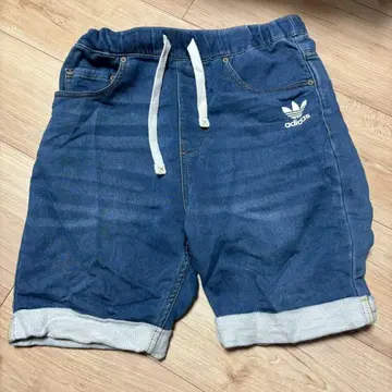adidas 데님 숏팬츠 XS