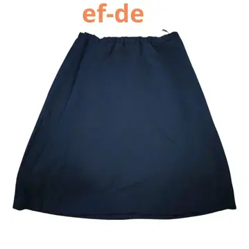 ef-de 미사용품 네이비 플레어 스커트