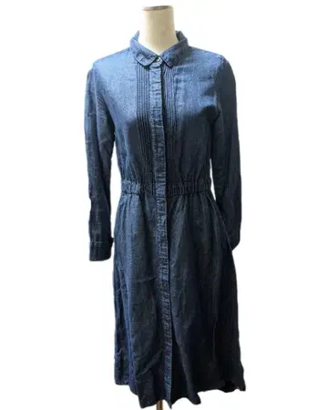 and myera 앤드마이라 데님 비익 원피스 셔츠 원피스