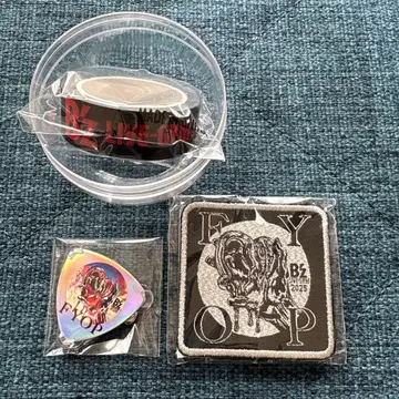 B'z FYOP 가챠가챠 피크 배지 와펜 마스킹 테이프