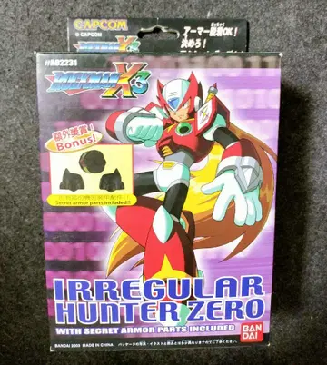 반다이 프라모델 불규칙 헌터 제로 록맨 X3 메가 아머