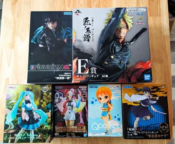 피규어 묶음 판매 귀멸 원피스 8개 토키토 무이치로