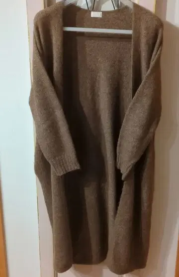 소노 니트 롱 가디건 익명 배송