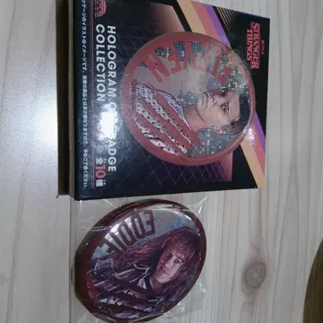 기묘한 이야기 에디 랜덤 홀로그램 캔뱃지