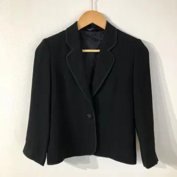 샤워 드레스 블랙 테일러드 자켓(FREE)