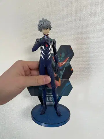 에반게리온 1번 복권 카오루 피규어 상자 없음