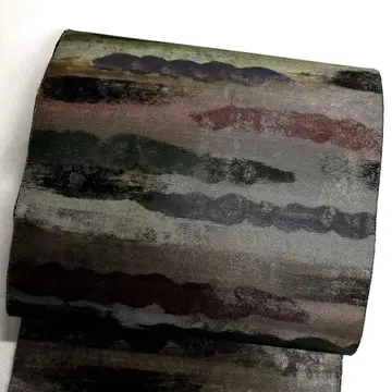 나고야 오비 아키나고야 오비 구름 노을 다크톤 기모노 121tz