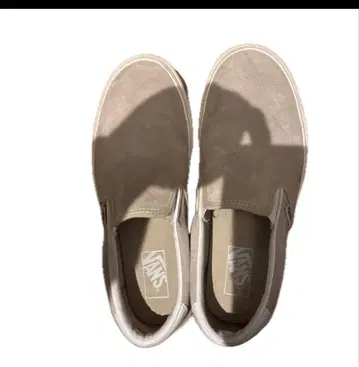VANS 슬립온 베이지
