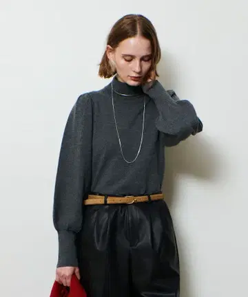 알아바일 그레이 퍼프 터틀 풀오버