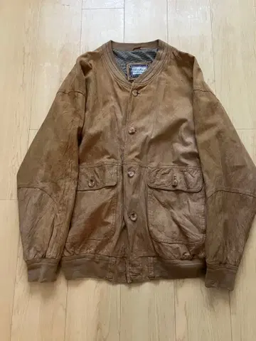 스탠포드 가죽 자켓 브라운