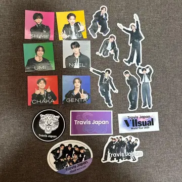 Travis Japan 스티커 세트 월드 투어 2025