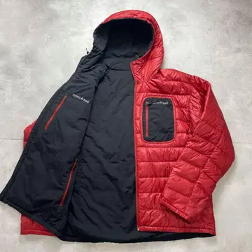 인기 레어 XL 사이즈 몽벨 콜로라도 후드티 다운 자켓 리버서블