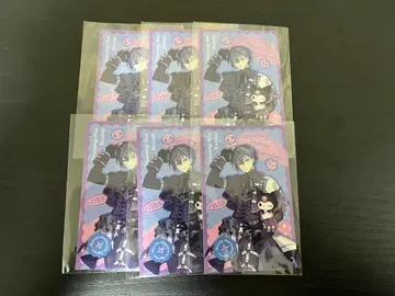 산리오 콜라보 코야나기 로 포토풍 카드